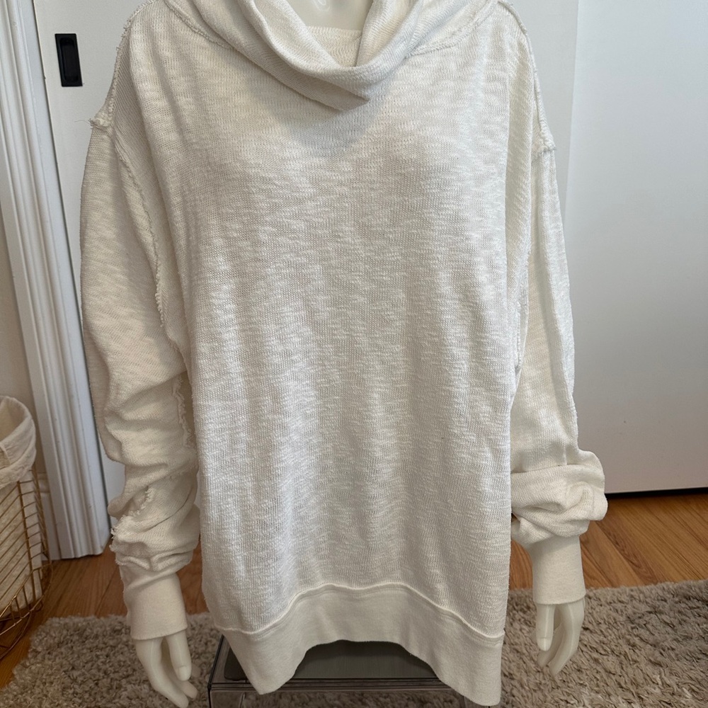 Free People Cowl Neck Pullover
